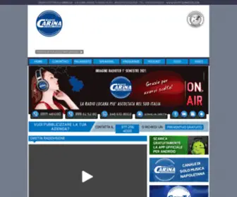 Radiocarina.it(Radio Carina) Screenshot