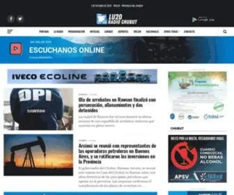 Radiochubut.com(LU20) Screenshot