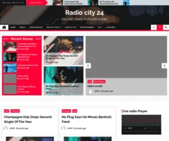 Radiocity24.com(ONLINE PUNJABI HINDI RADIO) Screenshot