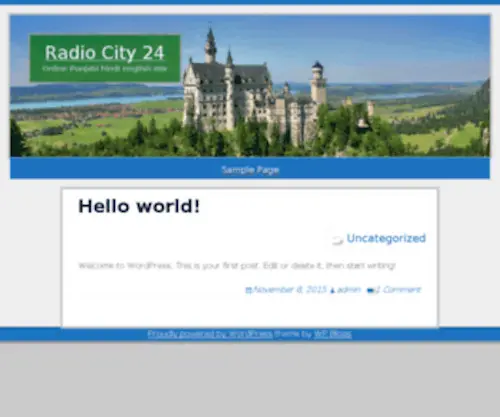 Radiocity24.net(Radiocity 24) Screenshot