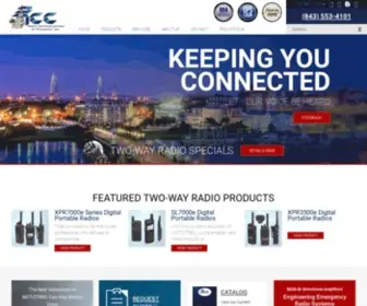 Radiocommofcharleston.com(Radio Communications of Charleston Inc) Screenshot