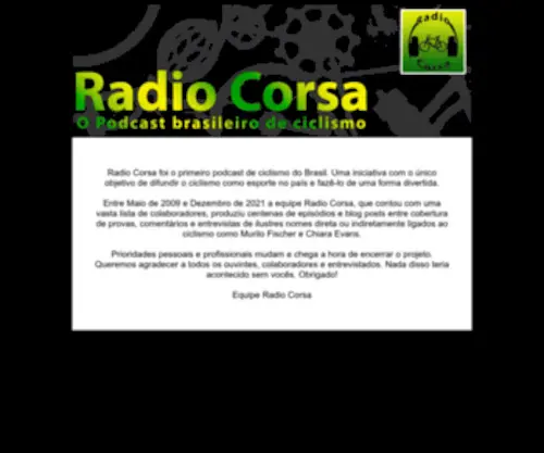 Radiocorsa.com.br(Radio Corsa) Screenshot