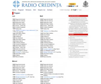 Radiocredinta.org(Radio Credinta) Screenshot