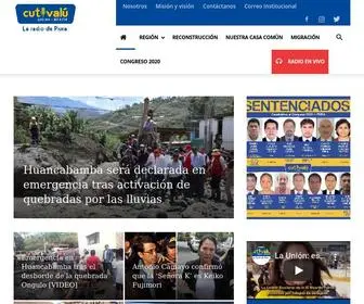 Radiocutivalu.org(Noticias de Piura) Screenshot
