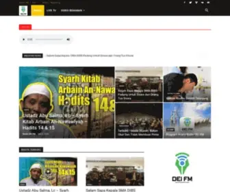 Radiodeifm.com(Radio Pendidikan Padang Radio DEI FM Padang) Screenshot