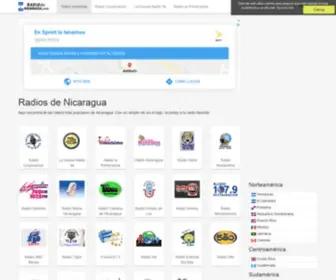 Radiodenicaragua.com(Radios y Emisoras de Nicaragua) Screenshot