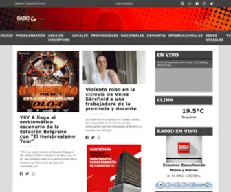 Radiodenoticias.com.ar(RADIO DE NOTICIAS) Screenshot