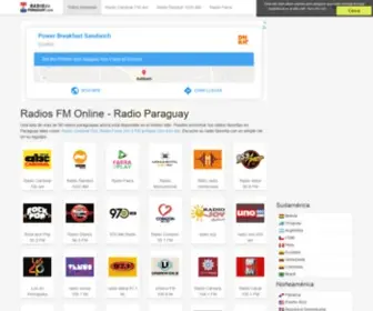 Radiodeparaguay.com(Radios FM Online e Emisoras de Paraguay) Screenshot
