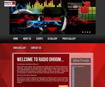 Radiodhoom24.com(Radio Dhoom24) Screenshot