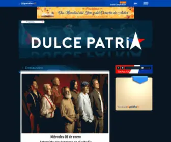 Radiodulcepatria.cl(Dulce Patria) Screenshot