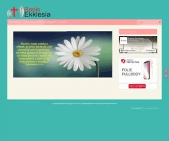 Radioekklesia.com(Radio Crestin Ekklesia) Screenshot