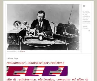 Radioelementi.it(DBlog 2.0 CMS Open Source) Screenshot