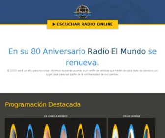 Radioelmundodigital.com(El Mundo Digital) Screenshot