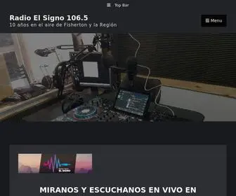 Radioelsigno.com(Radio El Signo 106.5) Screenshot