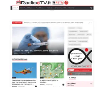 Radioetv.it(Portale Radio e TV) Screenshot