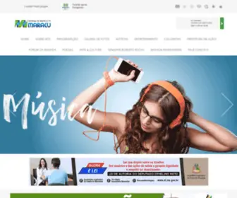 RadioetvMaracu.com.br(Rádio e TV Maracu) Screenshot
