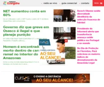 Radioevangelho.com(Notícias) Screenshot
