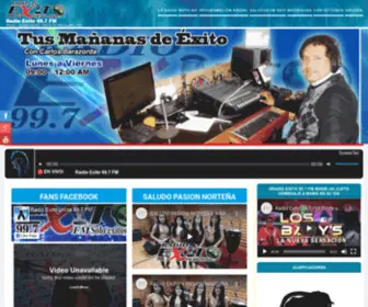 Radioexitourcos.com.pe(La Radio) Screenshot