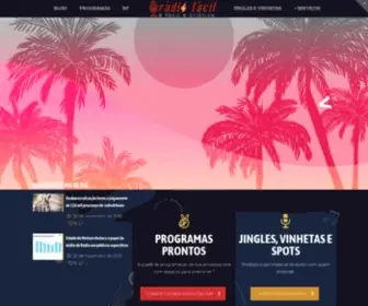 Radiofacil.net(Programas e Programetes Prontos para a sua Rádio) Screenshot