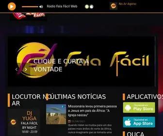 Radiofalafacil.com.br(RÁDIO) Screenshot