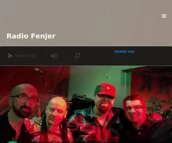 Radiofenjer.com(Radio Fenjer) Screenshot