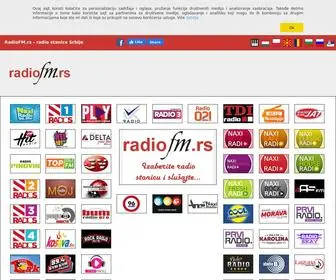 Radiofm.rs(Domaće radio stanice) Screenshot