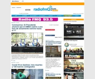 Radiofmq.com(Radio FMQ) Screenshot
