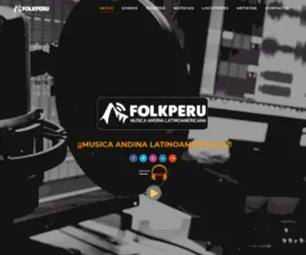 Radiofolkperu.com(▷ Noticias) Screenshot