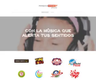 Radiofranquiciamaster.com(Franquicia Master Radio) Screenshot