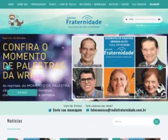 Radiofraternidade.com.br(Web Rádio Fraternidade) Screenshot