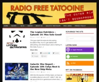 Radiofreetatooine.com(The Outer Rim isn't soundproof) Screenshot