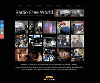 Radiofreeworld.com(Radio Free World) Screenshot