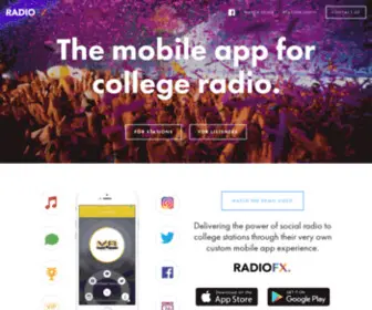 Radiofx.co(Radiofx) Screenshot