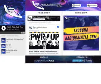 Radiogalaxia.com(Radio Galaxia) Screenshot