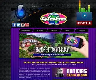 Radioglobohonduras.com(#RADIOGLOBOHONDURAS2020) Screenshot
