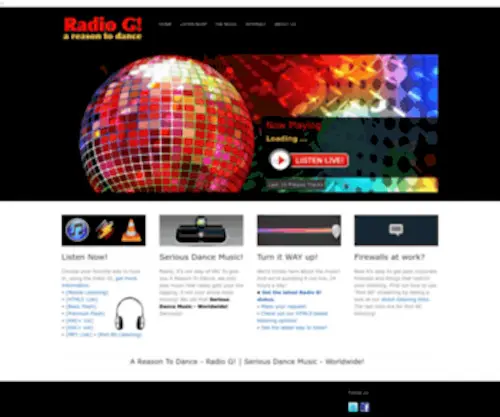 Radiog.org(A Reason to Dance) Screenshot