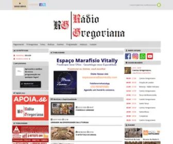 Radiogregoriana.com(Rádio) Screenshot