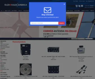 Radiohausamerica.com(Radiohaus America) Screenshot