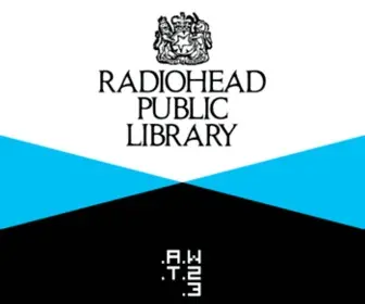 Radiohead.com(Radiohead Public Library) Screenshot