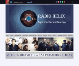 Radiohelix.com.br(Rádio Helix) Screenshot