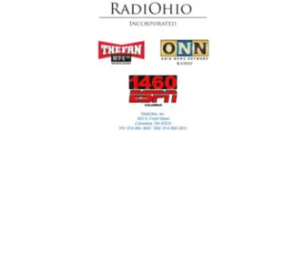 Radiohio.com(RadiOhio Incorporated) Screenshot