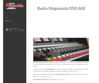 Radiohispaniola.com(Radio Hispaniola 1150 AM) Screenshot