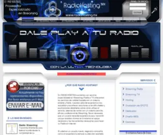 Radiohosting.com.mx(Streaming gratis) Screenshot