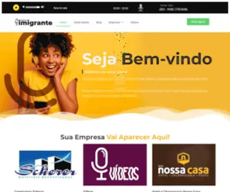 Radioimigrante.com.br(Rádio Imigrante) Screenshot