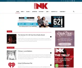 Radioink.com(Radio Ink) Screenshot