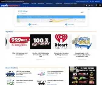 Radioinsight.com(Radioinsight) Screenshot