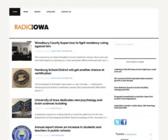 Radioiowa.com(Radio Iowa) Screenshot