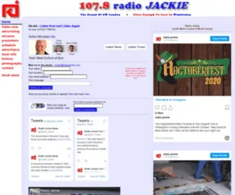 Radiojackie.com(Radio Jackie) Screenshot