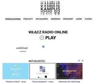 Radiokampus.fm(Radio Kampus) Screenshot
