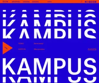 Radiokampus.waw.pl(Radio Kampus) Screenshot